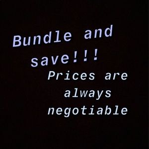 BUNDLE AND SAVE!!